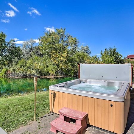 Rustic Spearfish Cabin On 12-Acre Trout Farm Bagian luar foto