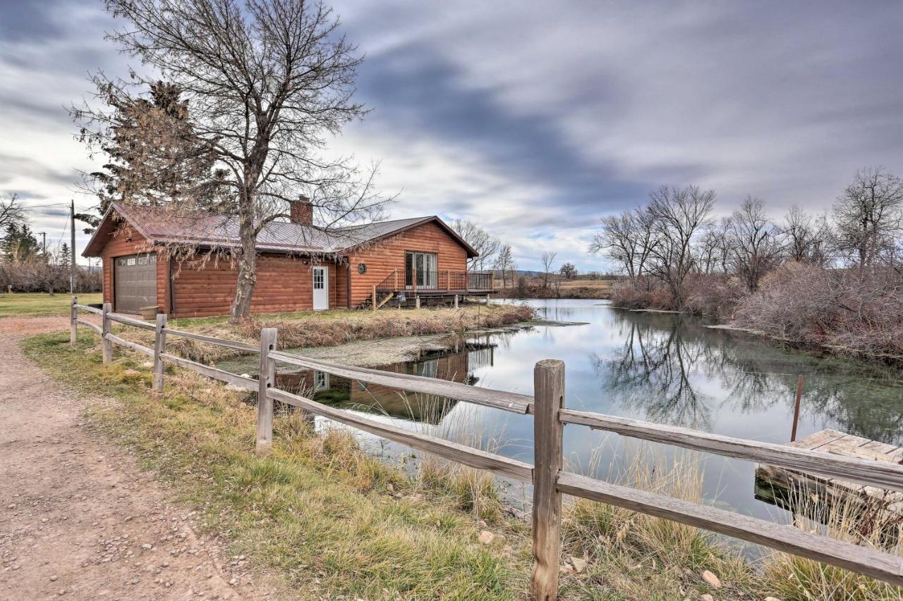 Rustic Spearfish Cabin On 12-Acre Trout Farm Bagian luar foto