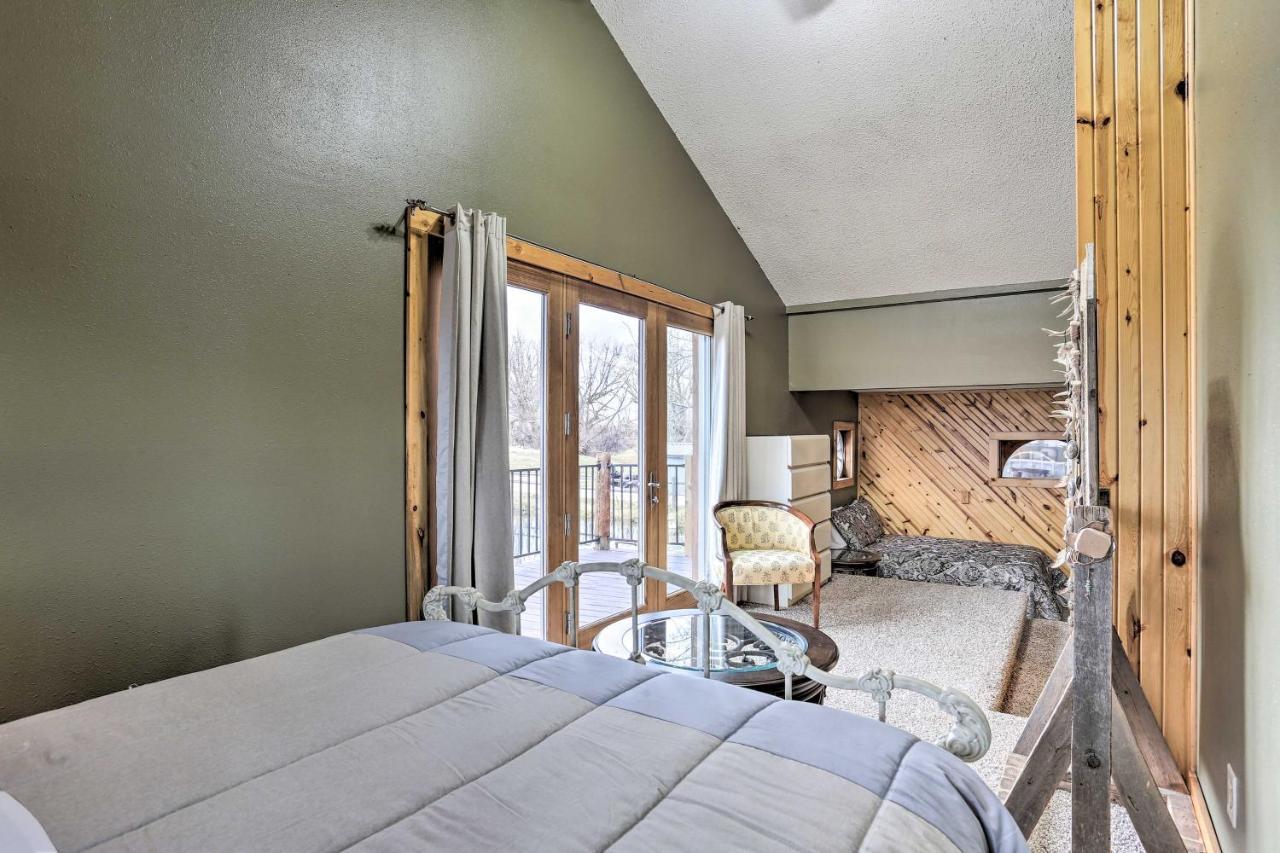 Rustic Spearfish Cabin On 12-Acre Trout Farm Bagian luar foto