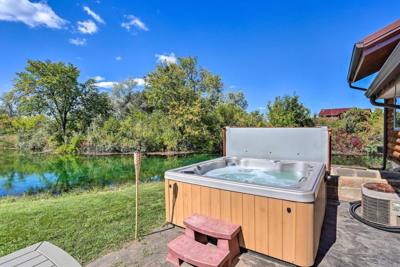Rustic Spearfish Cabin On 12-Acre Trout Farm Bagian luar foto