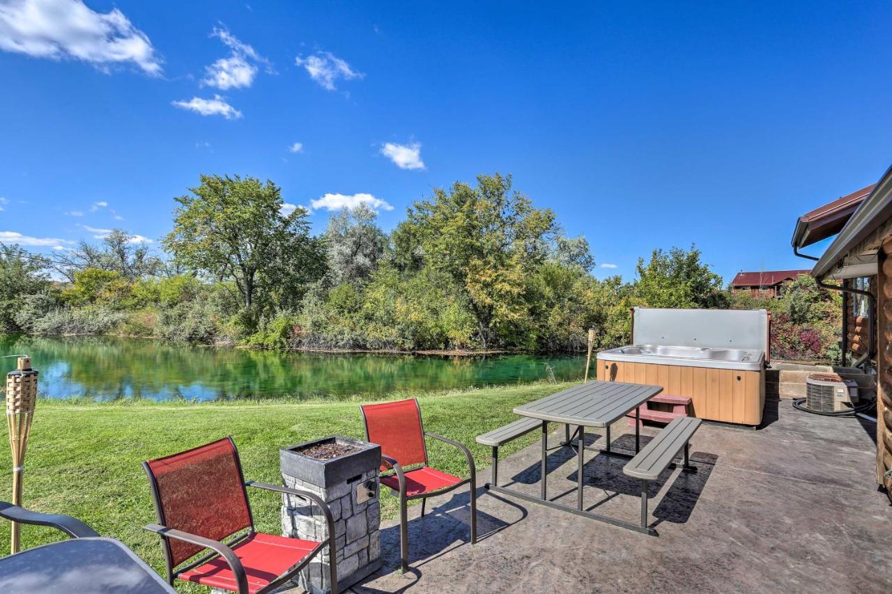 Rustic Spearfish Cabin On 12-Acre Trout Farm Bagian luar foto
