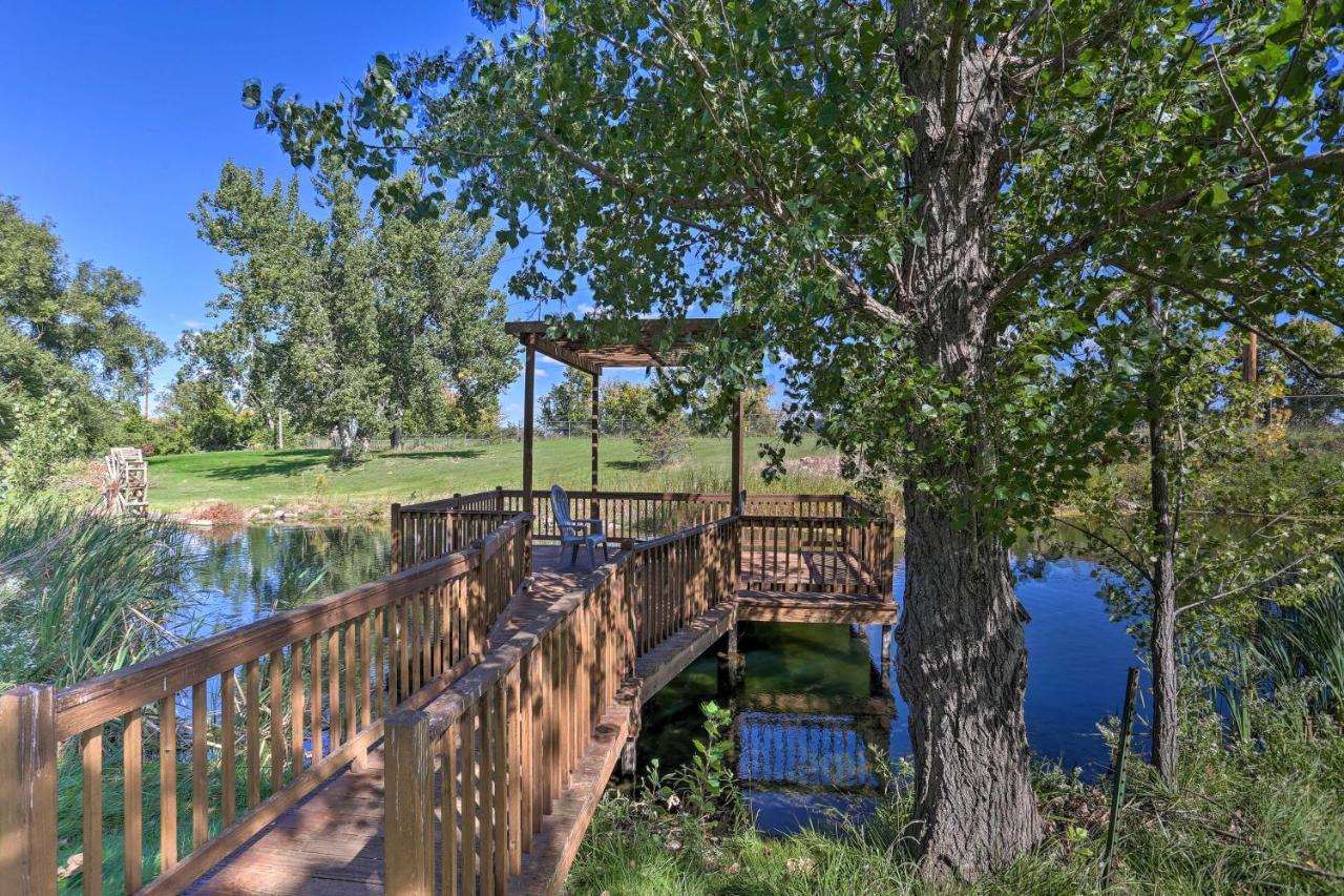 Rustic Spearfish Cabin On 12-Acre Trout Farm Bagian luar foto