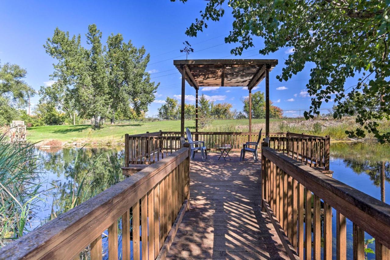 Rustic Spearfish Cabin On 12-Acre Trout Farm Bagian luar foto