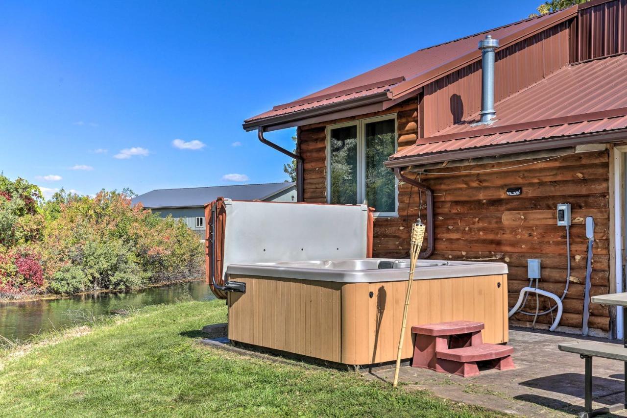 Rustic Spearfish Cabin On 12-Acre Trout Farm Bagian luar foto