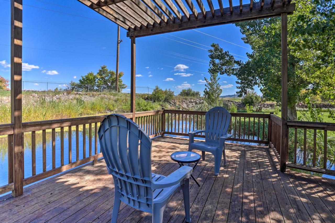 Rustic Spearfish Cabin On 12-Acre Trout Farm Bagian luar foto
